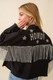 Howdy Sequin Fringe And Star Patches Jacket-43293