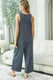 Buttondown Jumpsuit-43703