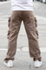 Baggy Fit Cargo Pants-44443