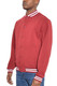 Mens Fleece Snap Button Varsity Jacket-44103