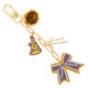 Cheer Themed Bag Charm Keychain-51260