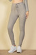 Tie-Front Ribbed Lounge Leggings-45721