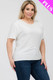 Plus Size Basic Short Sleeve T-shirt-44284