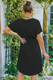 V Neck Waist Tie Solid A Line Dress-49391 V Neck Waist Tie Solid A Line Dress-49391