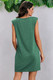 Round Neck Solid Sleeveless Dress-49354 Round Neck Solid Sleeveless Dress-49354