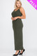Plus Size Racer Back Maxi Dress-33592