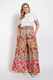 Flare Wide Leg And Waist Smocked Pants With Side Pocket-47349 Flare Wide Leg And Waist Smocked Pants With Side Pocket-47349