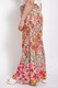 Flare Wide Leg And Waist Smocked Pants With Side Pocket-47349 Flare Wide Leg And Waist Smocked Pants With Side Pocket-47349