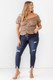 Plus Floral Chiffon Ruched Smocked Off-the-shoulder Top-41990 Plus Floral Chiffon Ruched Smocked Off-the-shoulder Top-41990