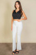 Solid Ribbed Polo Neck Tank Top-44426 Solid Ribbed Polo Neck Tank Top-44426
