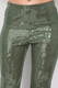 Sequined Fit & Flare Midrise Pants-44374