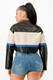 Colorblock Crop Jacket            -51808