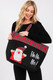 Ho Ho Ho Letter Santa Christmas Tote Bag-50861