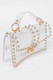 Rhinestone Studded Transparent Crossbody Bag-49398