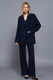 Long slv front button closure blazer      -45058