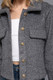 Long Slv Teddy Fleece Short Jacket           -44853