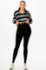 Pullover Collared V-neck Sweater Top And Pant Set            -51846