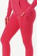 Thermal Active Wear Jacket With Flare Pants Set            -51807