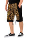 Cheetah Contrast Shorts-45692