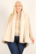 Plus Size Faux Fur Vest Jacket With Open Front, Hi-lo Hem, And Pockets-37737