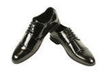 Charles 2 Patent Black