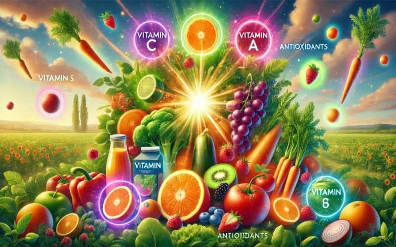 Vitamin Power of Fruits & Vegetables: Boost Your Health