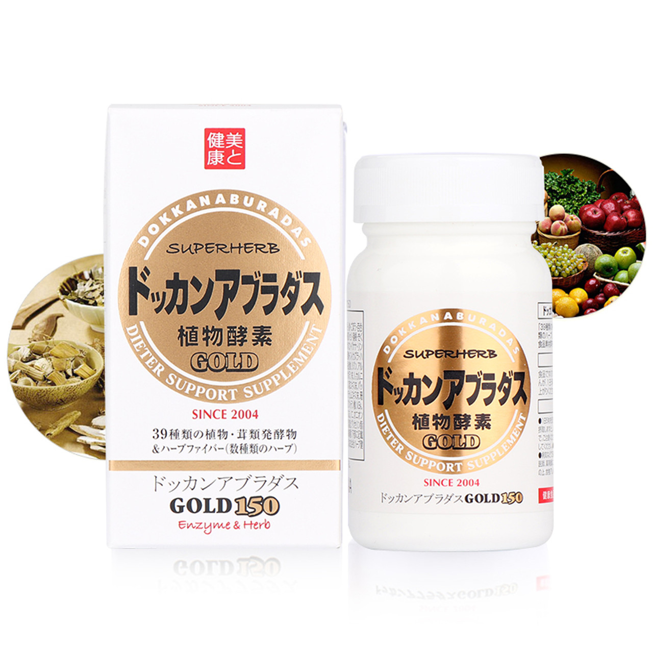 日本dokkan Series 植物酵素新版gold加强版150粒45g Beauty Corner 美妍角落 日本dokkan Series 植物酵素新版gold加强版150粒45g Beauty Corner 美妍角落