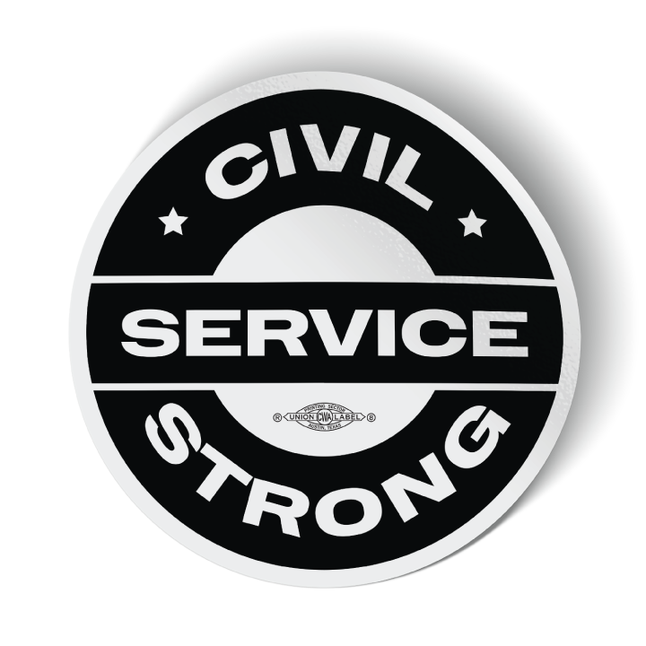 Civil Service Strong - Black (4