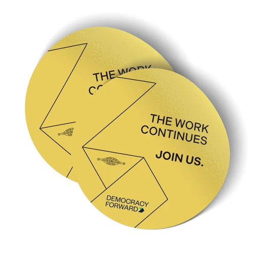 Join Us (4" x 4" Vinyl Sticker -- Pack of Two!)