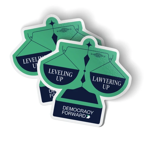 Leveling Up - Scales (4" x 3.7" Vinyl Sticker -- Pack of Two!)