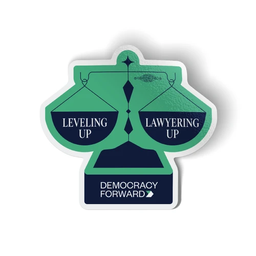 Leveling Up - Scales (4" x 3.7" Vinyl Sticker -- Pack of Two!)