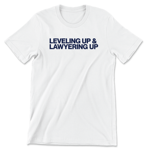 Leveling Up - Text (Unisex Tee)