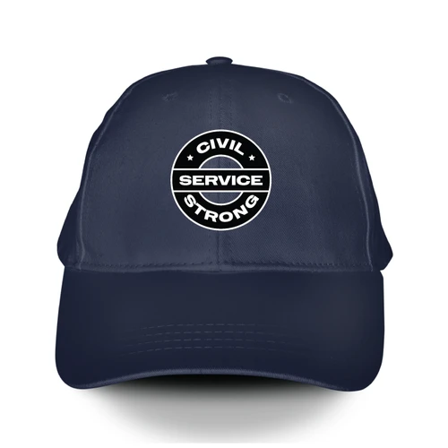 Civil Service Strong - Black (Baseball Cap)
