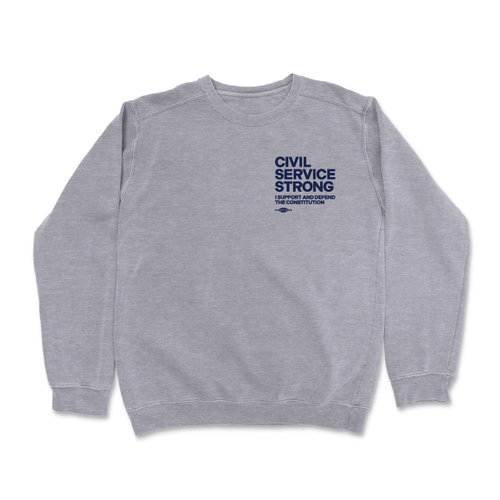 Support And Defend (Dark Ash Crewneck Sweatshirt)