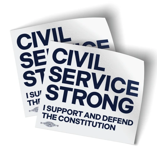 Support And Defend (4" x 3.5" Vinyl Sticker -- Pack of Two!)
