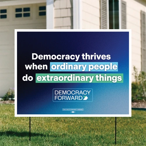 Extraordinary Things (24" x 18" Coroplast Yard Sign)