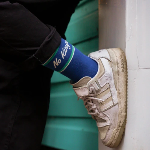 No Kings (Blue Crew Sock)