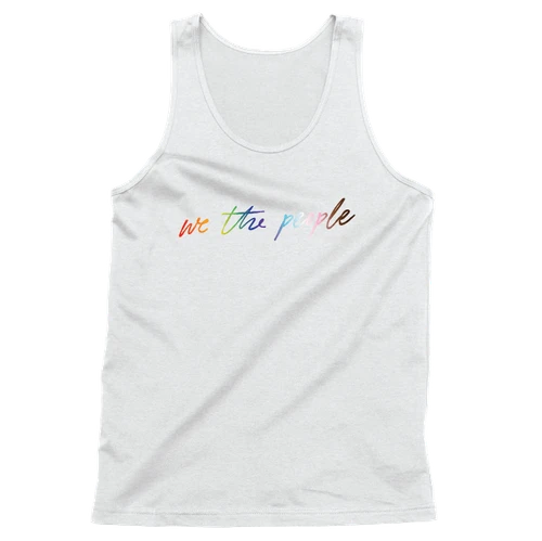 We The People - Script (Unisex Tank)
