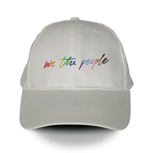 We The People (Embroidered Ivory Hat)