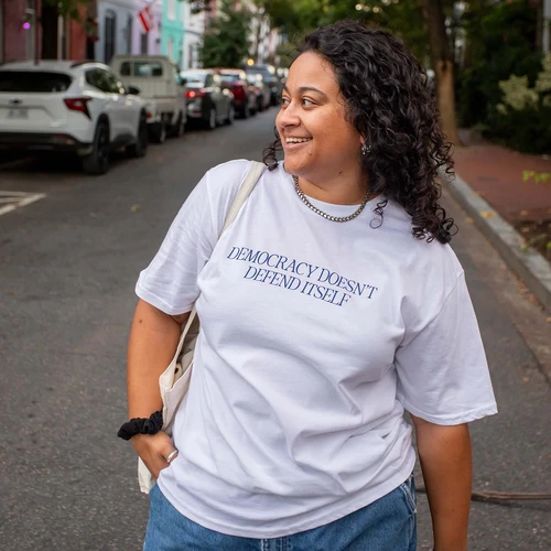 Democracy Doesn't (Unisex Tee)
