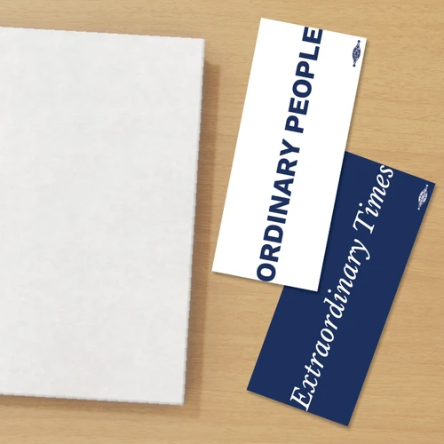 Ordinary People & Extraordinary Times (2.5" x 6" Bookmark) -- Combo Pack of Two!