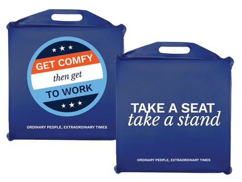 Take A Seat, Take A Stand (Stadium Seat Cushion)