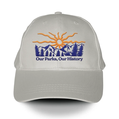 Our Parks, Our History (Embroidered Ivory Hat)