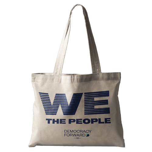 We The People (Natural Canvas Tote)