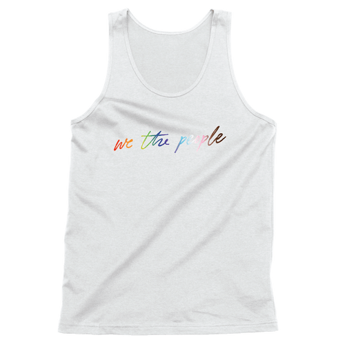 We The People - Script (Unisex Tank)