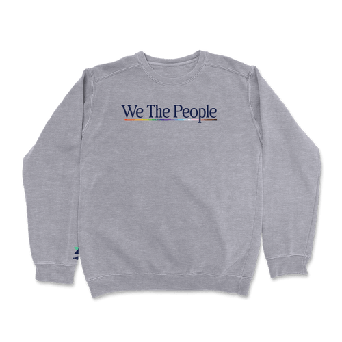 We The People (Dark Ash Crewneck Sweatshirt)