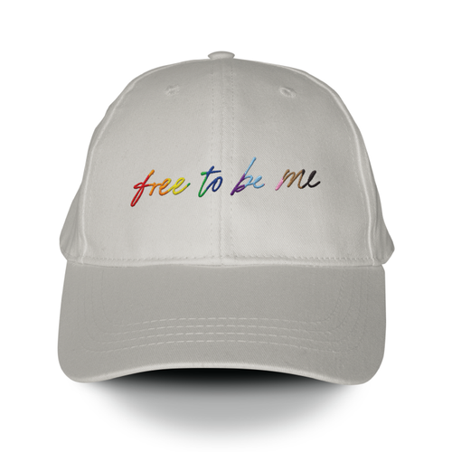 Free To Be Me (Embroidered Ivory Hat)