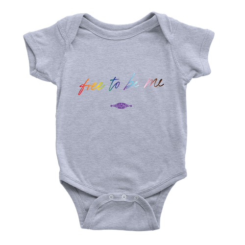 Free To Be Me (Heather Gray Onesie)