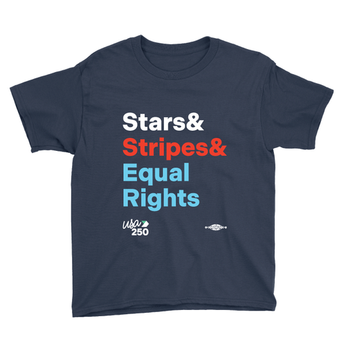 Equal Rights - Ampersand (Youth Navy Tee)