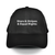 Equal Rights - Ampersand (Black Embroidered Baseball Cap)